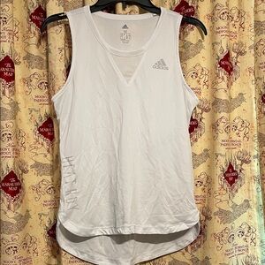 Adidas Women's white Tank Top